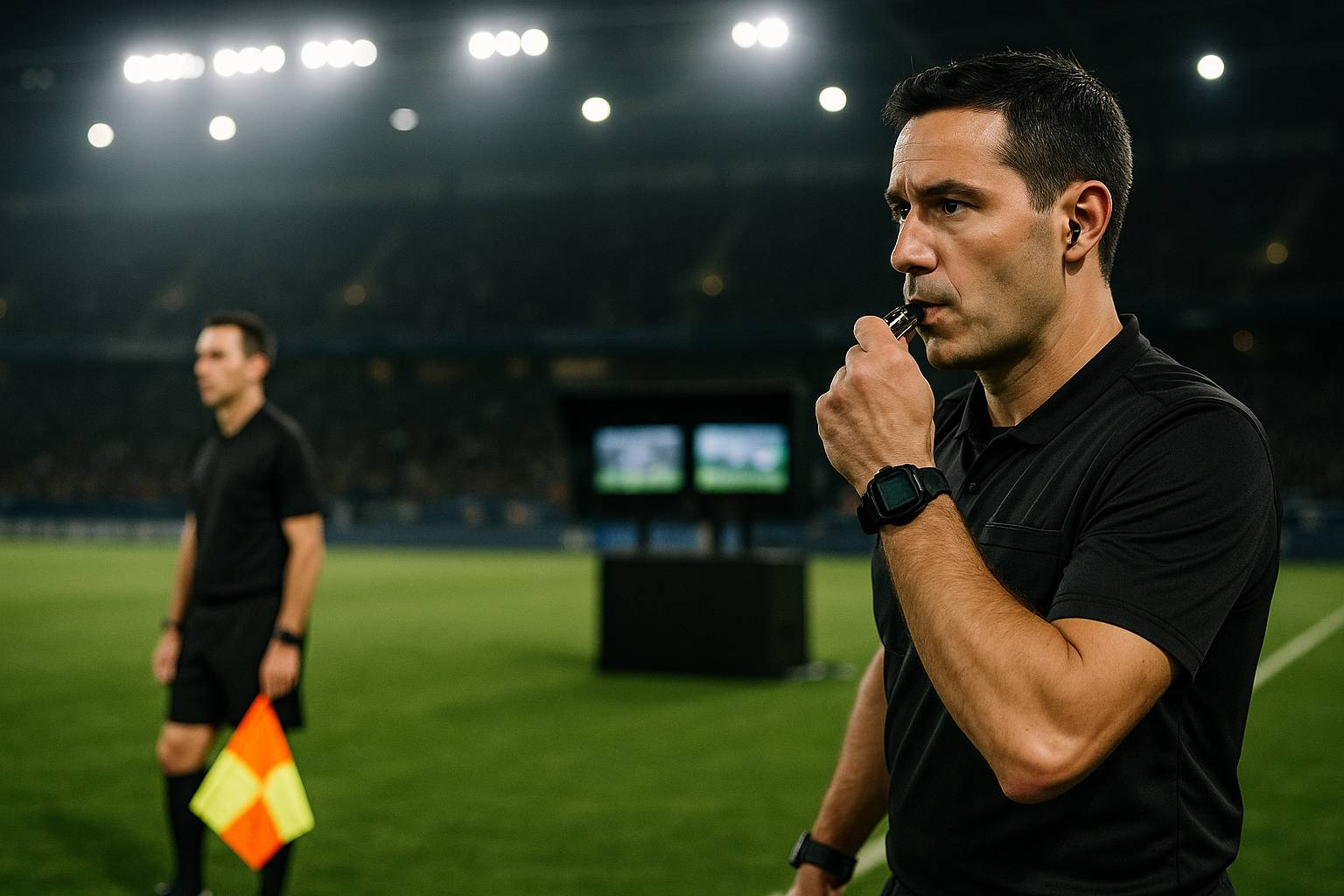 Cómo ser árbitro profesional de fútbol