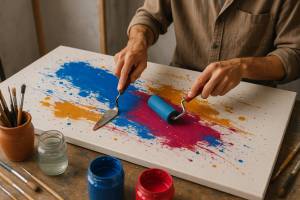 Cómo hacer arte abstracto paso a paso