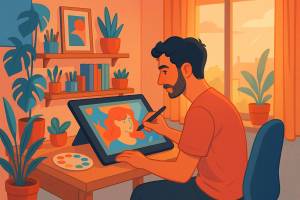 Dónde estudiar ilustración digital a distancia: guía de escuelas y plataformas